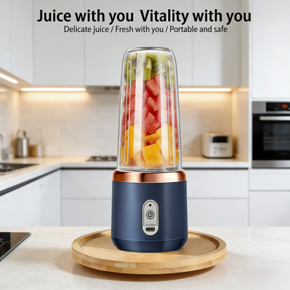 Portable Electric Personal Blender (One-Button Operation)