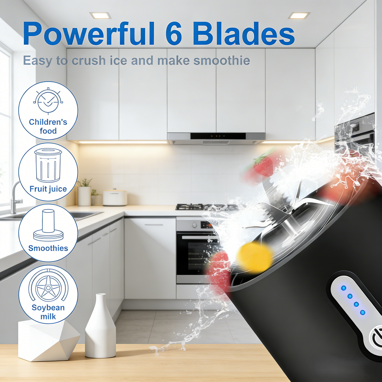 Portable Rechargeable Personal Blender