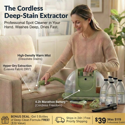 Thermal-Dry Spot Washer + 5 FREE Bottles (Clearance Bundle)