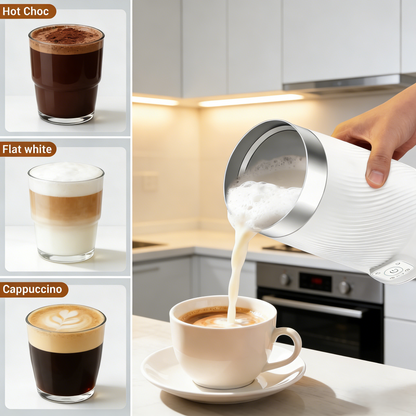 4-in-1 Electric Milk Frother