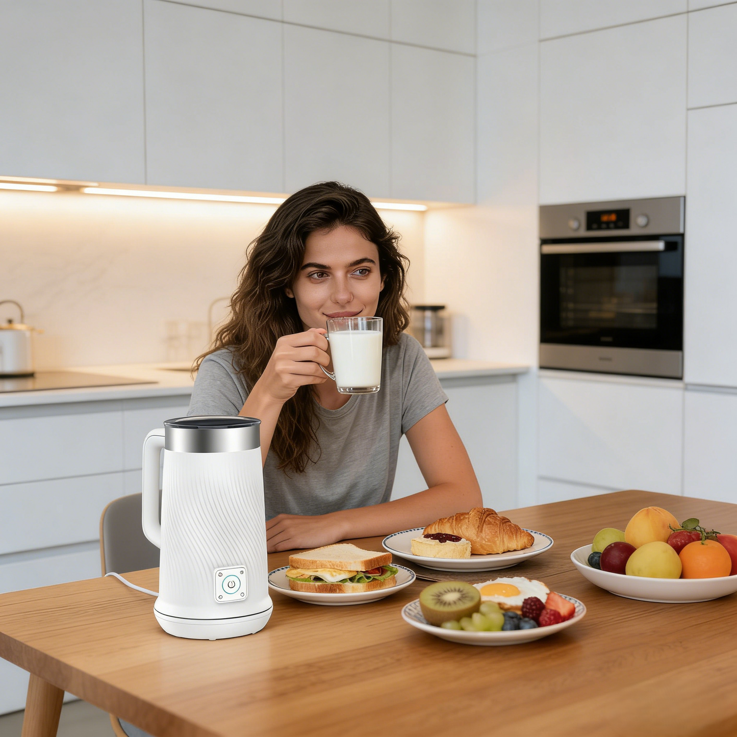 4-in-1 Electric Milk Frother